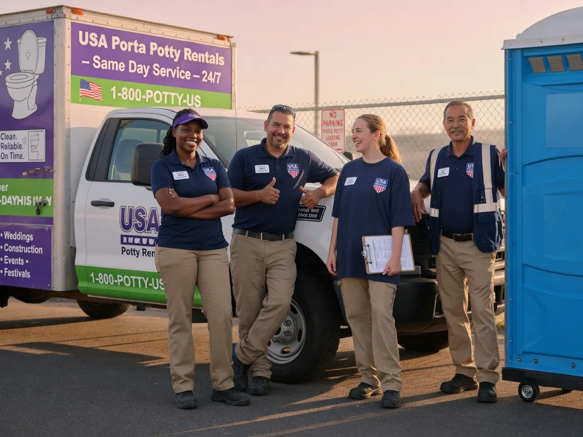 Porta Potty Rental company in Blanco, OK